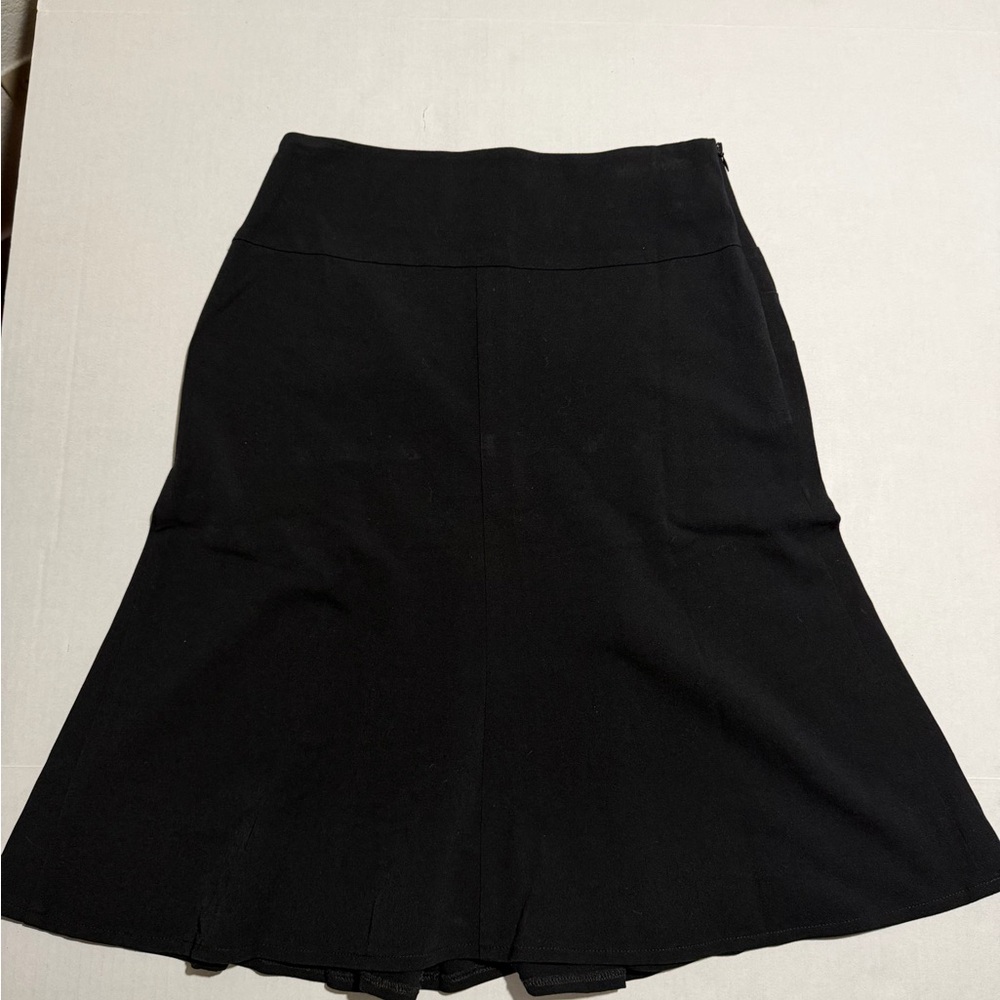 tension‎ brand black mid length skirt, women's size 6